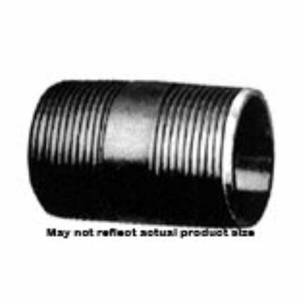 Asc Engineered Solutions 3 in. x 8 in. Steel Fitting Pipe Nipple, Black, 5PK 119110